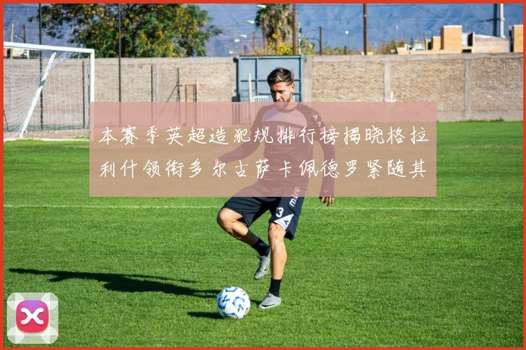 本赛季英超造犯规排行榜揭晓格拉利什领衔多尔古萨卡佩德罗紧随其后
